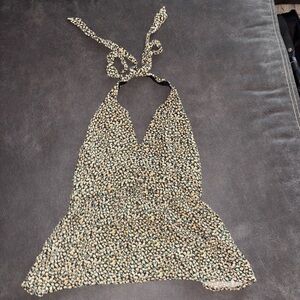 Floral Halter Top
